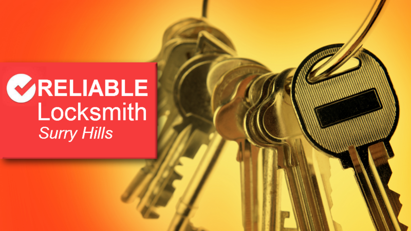 Reliable Locksmith: Surry Hills