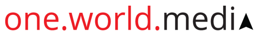 One World Media logo