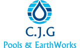 CJG Pools & Earth Works logo