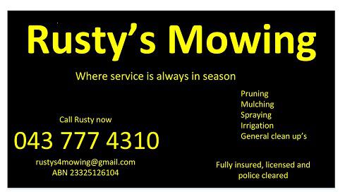 Rusty's Mowing
