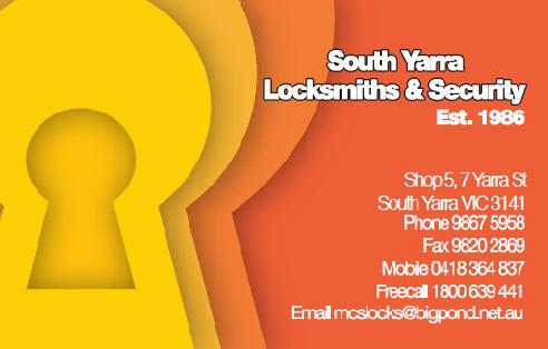 MCS South Yarra Locksmiths & Security logo