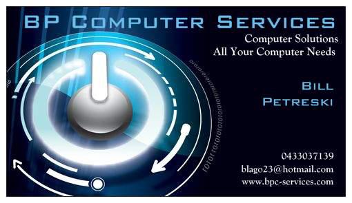 Bp Computer Services: Green Valley logo