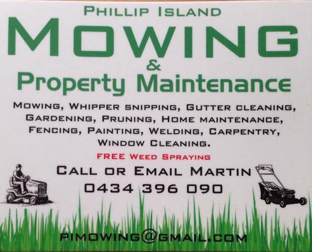 Phillip Island Mowing & Property Maintenance: McKenzie Rd