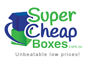 Super Cheap Boxes logo