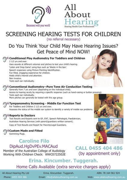 All About Hearing