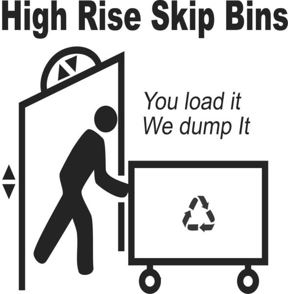 High Rise Skip Bins