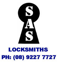 SAS Locksmiths logo
