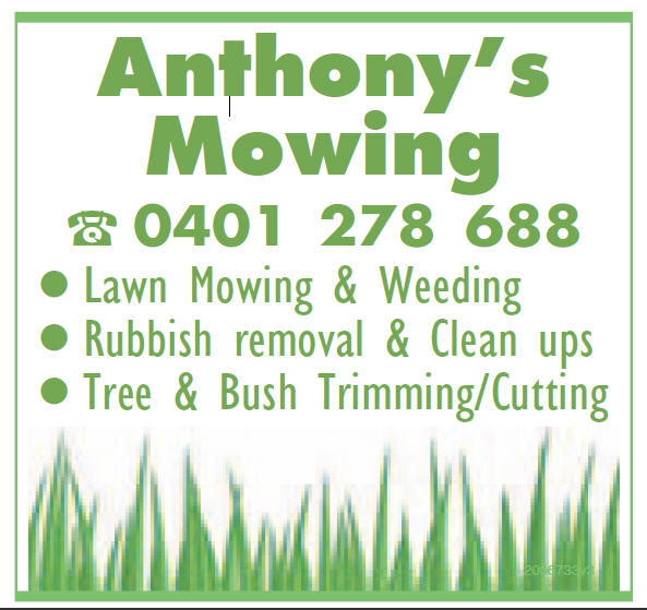 Anthony's Lawn Mowing: Mulgrave