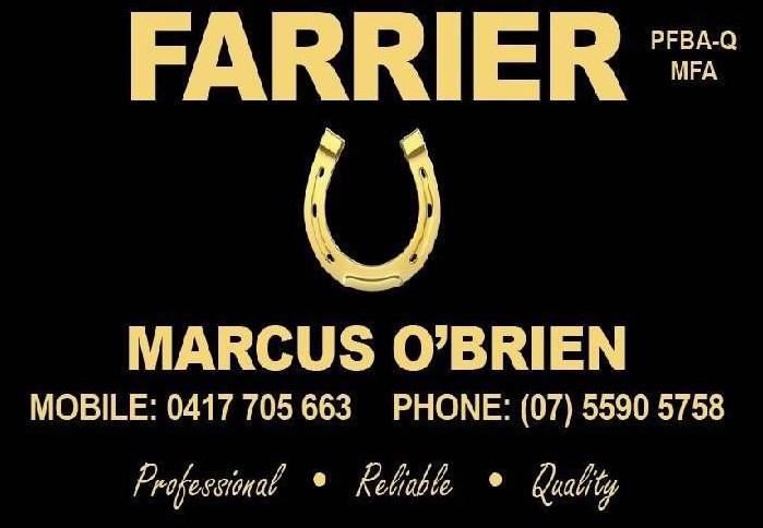 Marcus O'Brien Farrier Service
