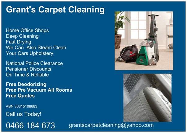 Grant's Carpet Cleaning