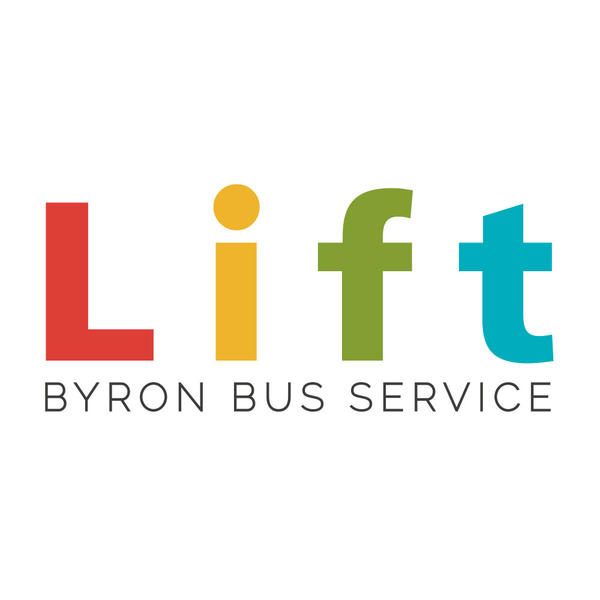 Lift Byron Bus Service: Byron Bay logo
