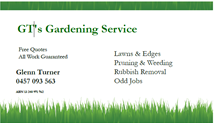 GT's Gardening Service