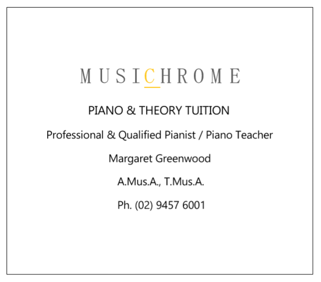 Musichrome Piano Tuition logo