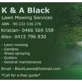 K & A Black Lawns and Gardens