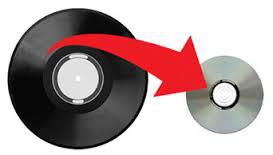 Vinyl Records To CD logo