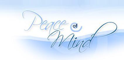 Peace of Mind