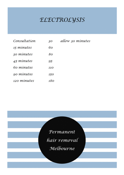 Permanent Hair Removal Melbourne