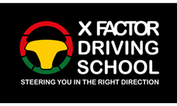 X Factor Driving School logo