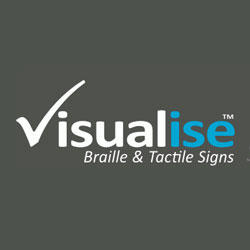 Visualise Braille and Tactile Signs logo