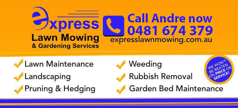 Express Lawn Mowing: Point Cook