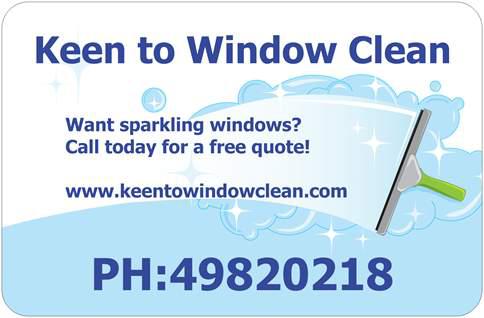 Keen to Window Clean