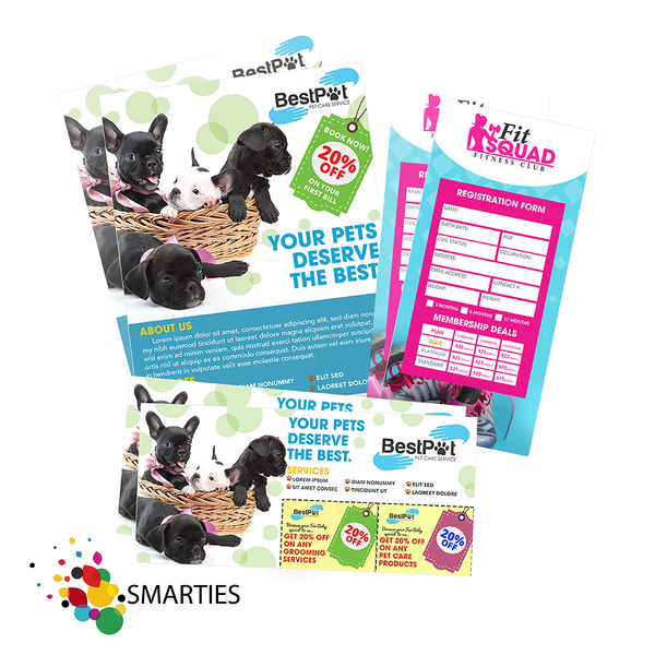 Smarties Colour and Print Design