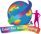 Colour Your World Painting logo