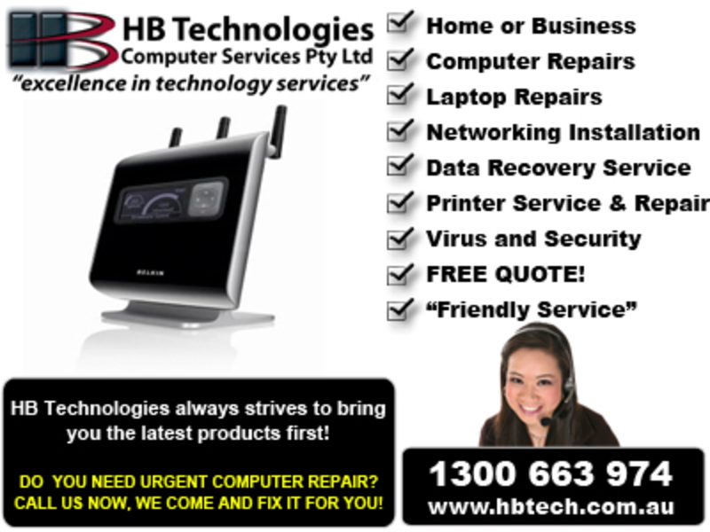 HB Technologies Computer Services P/L