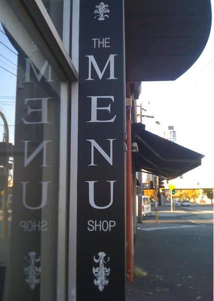 The Menu Shop