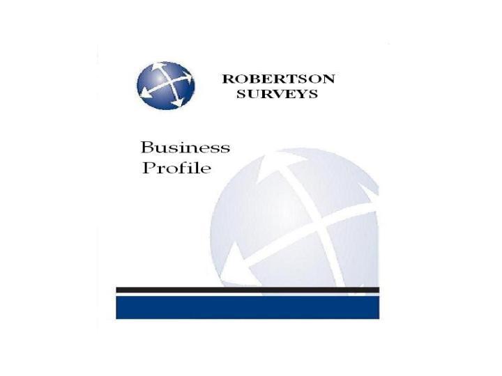 Robertson Surveys