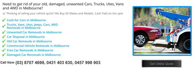 Metro Car Removals & Cash For Cars