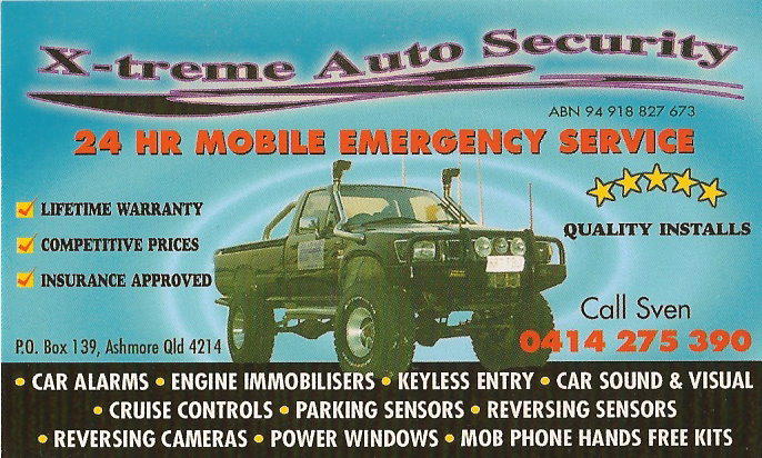 X-treme Auto Security logo
