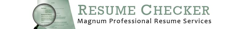 Resume Checker