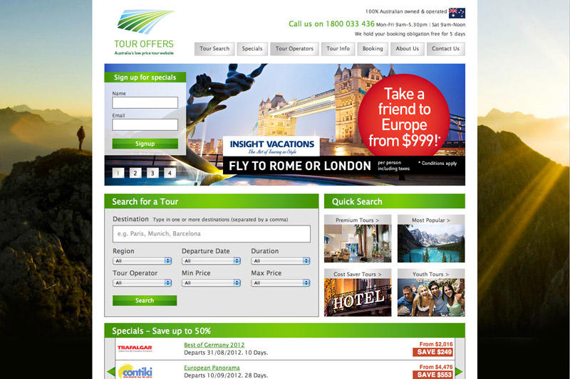 Tour Offers