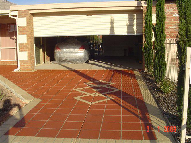 Modern Touch Spray on Paving