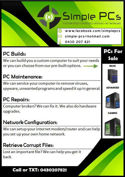 Simple PCs