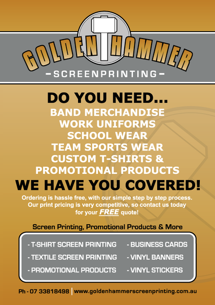 Golden Hammer Screenprinting