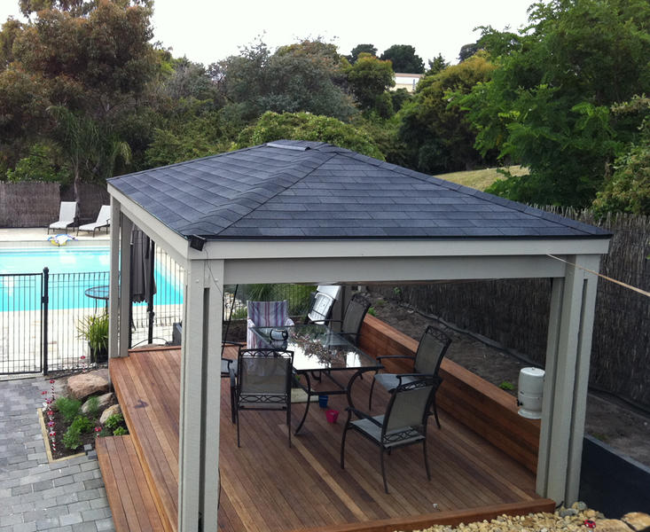 Gazebo and Pergola Roof Materials Australia