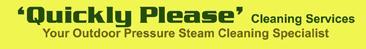 Quickly Please Cleaning Services logo