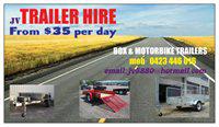 JV Trailer Hire logo