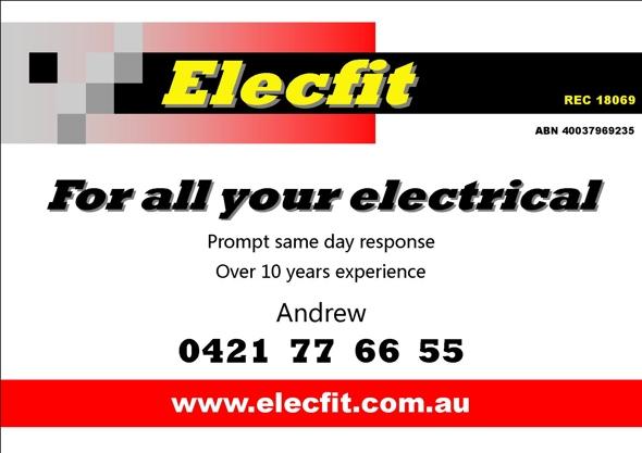 Elecfit Electrical Services logo