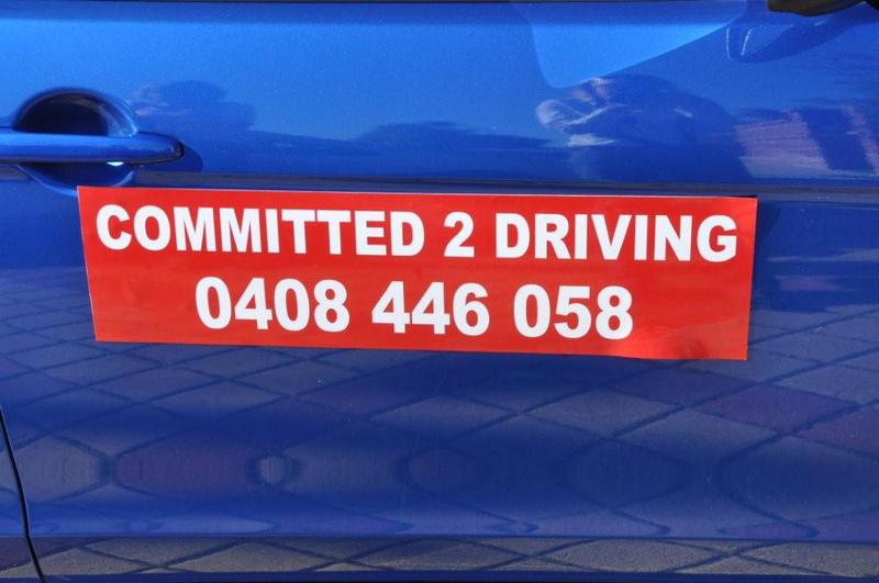 Committed 2 Driving School logo