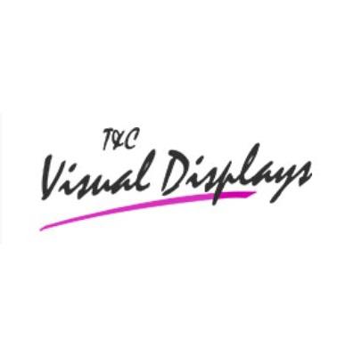 T&C Visual Displays logo