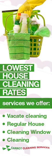 Carrot Cleaning Services: Mandurah