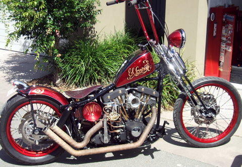 Iron Maiden Motorbike Custom Detailing