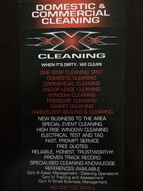 XXX Cleaning