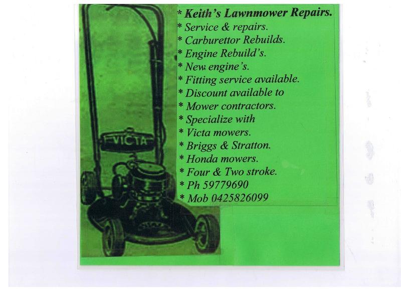 Keith' s Lawnmower Service & Repair