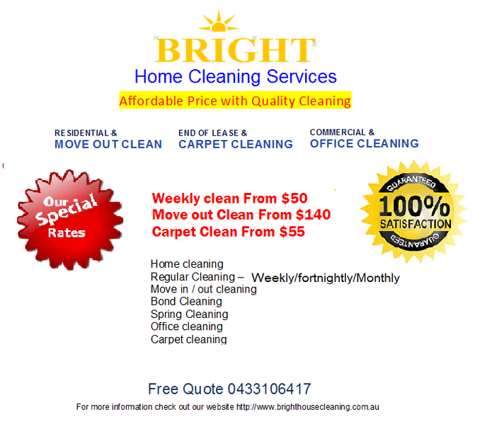 Bright House Cleaning Services