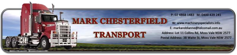 Mark Chesterfield Transport