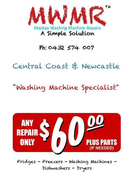 Mackay Washing Machine Repairs